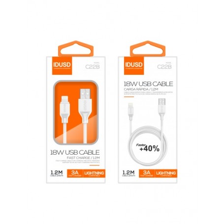 CABLE IDUSD IPHONE 3A 1.2Mtr C22B