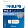 PENDRIVE PHILIPS 32GB 2.0 SNOW