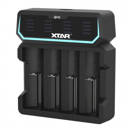 CARGADOR XTAR BAT. LI. 18650 D4