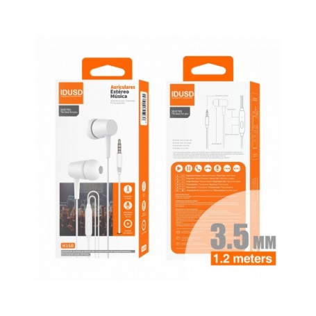 AURICULAR IDUSD H16B C/MICRO BL.