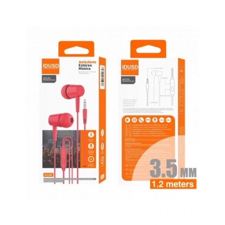 AURICULAR IDUSD H16E C/MICRO RJ.