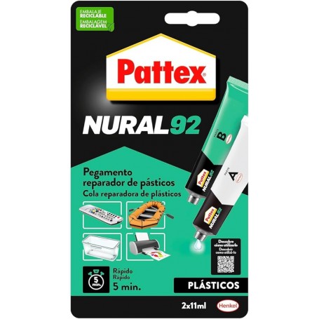 NURAL 92 REPARADOR PLASTICOS 22ml Bt.