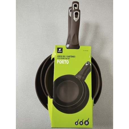 SET 3 SARTENES THULOS PORTO 20/24/28