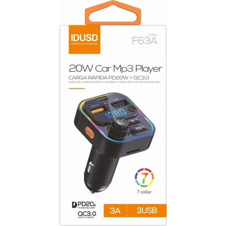 TRANSMISOR IDUSD MP3 DUAL 20W F63A