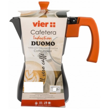 CAFETERA VIER ITALI. ALUM IND.6T DUOMO NG.
