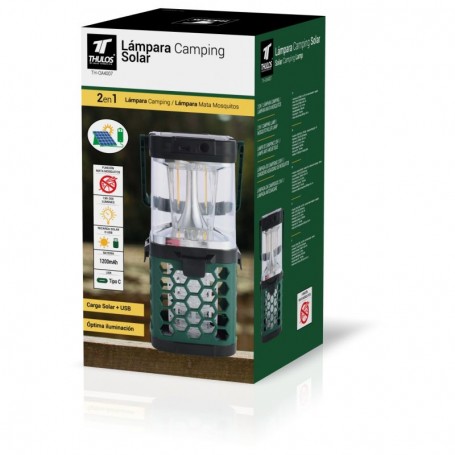 LINTERNA CAMPING CARGA SOLAR 4007