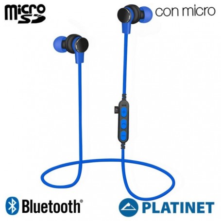 AURICULAR PLATINET BT/SD 1061 AZ.
