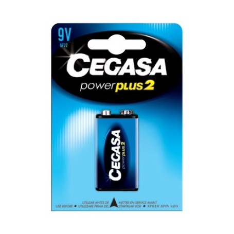 PILA 9V CEGASA POWER PLUS