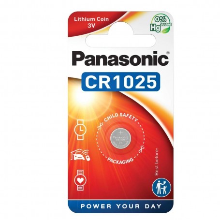 PILA CR1025 PANASONIC LITIO BL.1