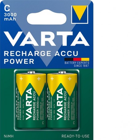 PILA RECARG. VARTA C HR14 3000mA