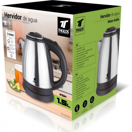 HERVIDOR THULOS S/CABLE 1.5L INOX HV1511