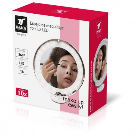 ESPEJO MAQUILLAJE THULOS LUZ LED/ROT BY24