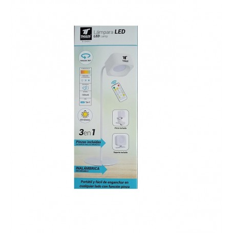 LAMPARA THULOS LED RECARG.3EN1 4013 BL.