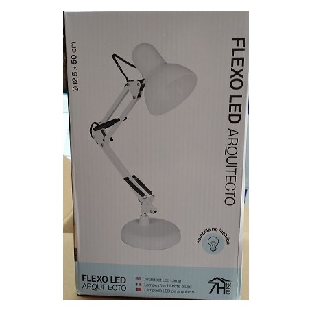 FLEXO LED ARQUITECTO 7H 40W BL. 85084