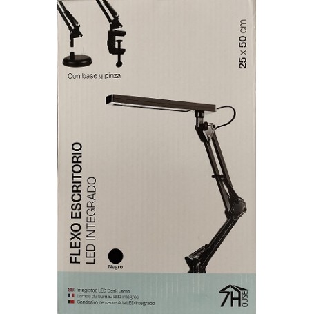 FLEXO LED BASE/PINZA 7H 5W NEG. 85085