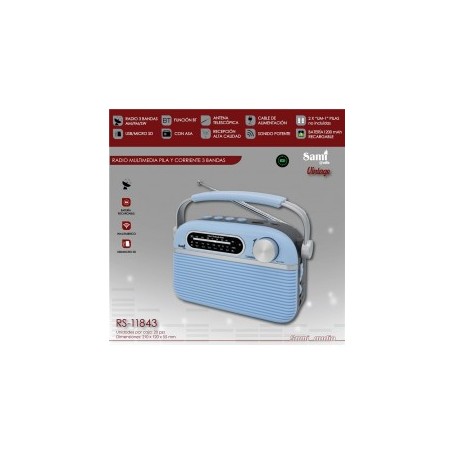 RADIO SAMI AZUL RS-11843