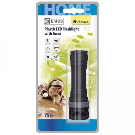 LINTERNA EMOS LED 3W P4702 PLASTICO