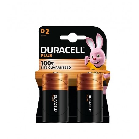 PILA LR20 DURACELL PLUS100