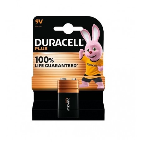PILA 9V DURACELL PLUS100