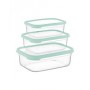 SET 3 RECIPIENTES 7H RECTANG.VD.