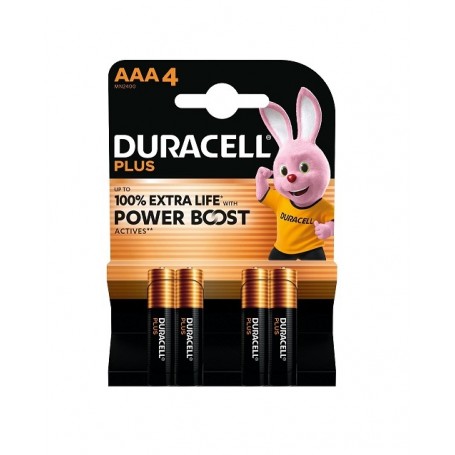 PILA LR03 DURACELL PLUS100 B4 POWER BOOST