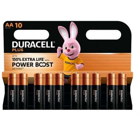 PILA LR06 DURACELL PLUS150 Pack.10 POWER BOOST