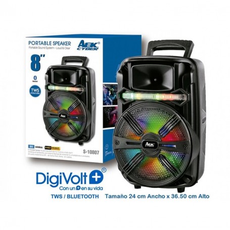 ALTAVOZ AEK 8 BT KARAOKE S-10807
