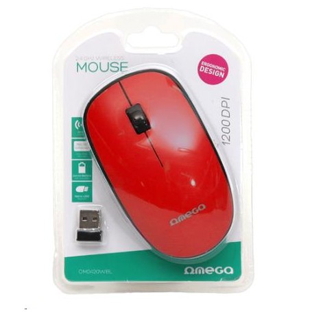RATON INALAMBR. OMEGA OM0420 RJ.