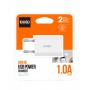 ADAPTADOR IDUSD USB CASA 1A 6204B BL.