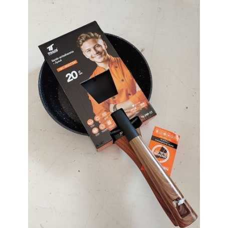 SARTEN THULOS AL. 20cm + ESPATULA