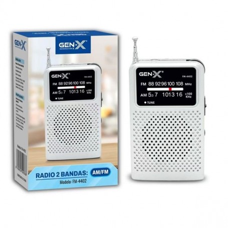 RADIO GEN-X BOLSILLO VERT.4402