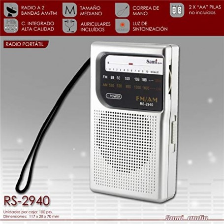 RADIO SAMI PILAS VERT.RS-2940