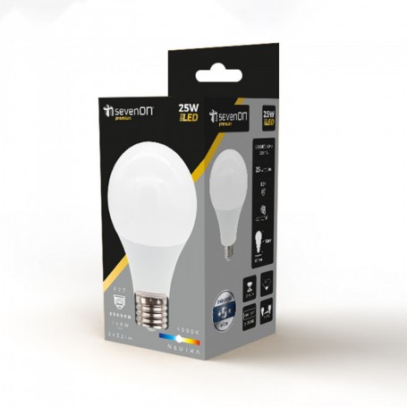 BOMBILLA 7H LED STD 25W 47000K