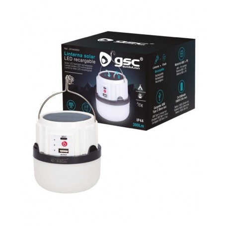 LINTERNA GSC CAMPING SOLAR+ USB 0003
