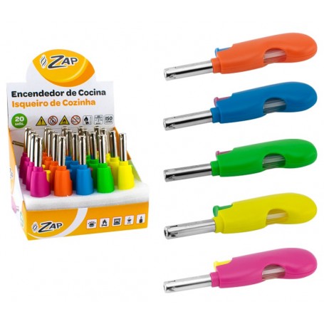 ENCENDEDOR COCINA ZAP PEQUE?O COLORES