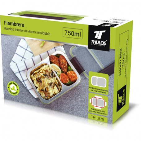 FIAMBRERA TH ACERO INOX 0.750L LB75