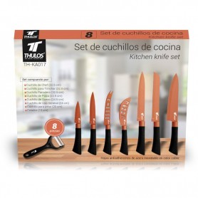 SET CUCHILLOS THULOS 8 PIEZAS KA017